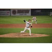 Somerset Patriots pitcher Hayden Merda