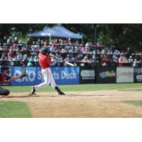 St. Cloud Rox catcher Carter Jorissen at bat