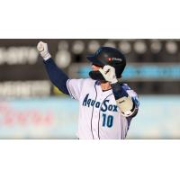 Everett AquaSox catcher Josh Caron