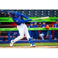 Syracuse Mets catcher Hayden Senger