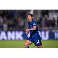 North Carolina Courage midfielder Manaka Matsukubo
