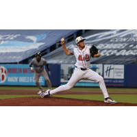 St. Lucie Mets' Tyler McLoughlin in action