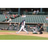 Lincoln Saltdogs at bat