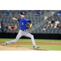 Biloxi Shuckers pitcher Jaron DeBerry