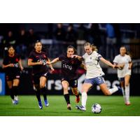 Reign FC forward Maddie Dahlien vs. the Portland Thorns