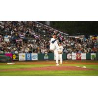 Charleston RiverDogs pitcher Dominic Fritton