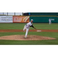 Down East Bird Dawgs' Axel Andueza on the mound