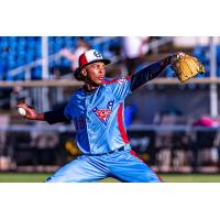 Victoria HarbourCats' Quincey Brown in action