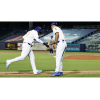 Julio Zayas of the St. Lucie Mets rounds the bases