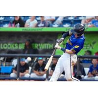 Pensacola Blue Wahoos at bat