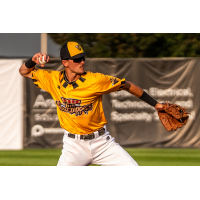 Fargo-Moorhead RedHawks, as the Woodchippers, infielder Aidan Byrne