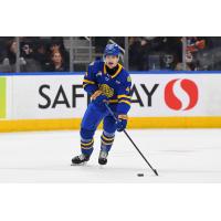 Defenceman Rhys Pederson with the Edmonton Oil Kings