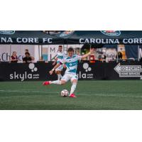 Chicago Fire FC II's Trip Fleming in action