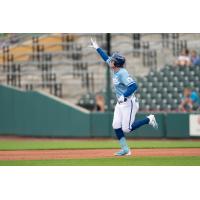 Omaha Storm Chasers outfielder Gavin Cross