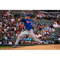 Syracuse Mets pitcher Jonathan Santucci