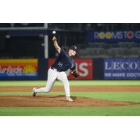Tampa Tarpons' Wyatt Parliament in action