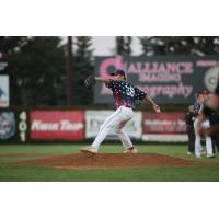 St. Cloud Rox' Brandon Pelechowicz on the mound
