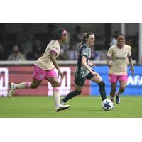 Washington Spirit with possession vs. San Diego Wave FC