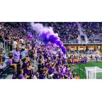 Louisville City FC fans enjoy a match