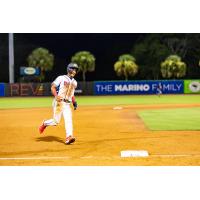 Charleston RiverDogs prepare to round third