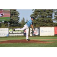 St. Cloud Rox' Jack Haag on the mound