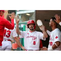 Winnipeg Goldeyes congratulate Adam Hall
