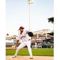 Worcester Red Sox pitcher Jedixson Paez