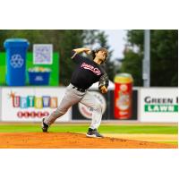 Sioux City Explorers' Nathan Mertens in action