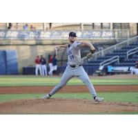 Pensacola Blue Wahoos' Jacob Kisting on the mound