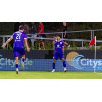 Louisville City FC's Quenzi Huerman and Ray Serrano on game night