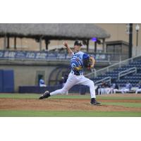 Biloxi Shuckers pitcher Jaron DeBerry