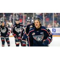 Winger Cash Koch with the Tri-City Americans