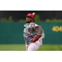 Ottawa Titans pitcher Yohanse Morel