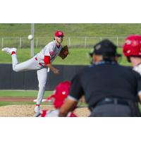 Winnipeg Goldeyes pitcher Landen Bourassa