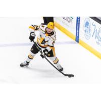 Wheeling Nailers defenseman Tristan Thompson