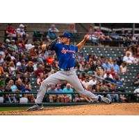 Syracuse Mets pitcher Jonathan Santucci