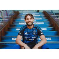 San Jose Earthquakes midfielder Eduard Löwen