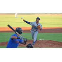 Tulsa Drillers' Christian Zazueta in action