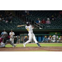 Montgomery Biscuits first baseman Will Simpson at bat