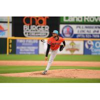 Somerset Patriots pitcher Bryce Cunningham