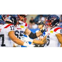 Montreal Alouettes exchange congratulations