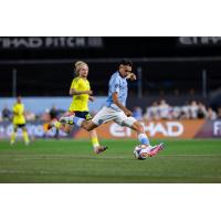 New York City FC and Nashville SC in action