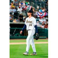 Charleston RiverDogs pitcher Aidan Haugh