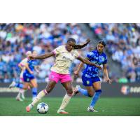 San Diego Wave FC forward Ludmila