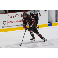 Forward Tanner Hartman with Brown University