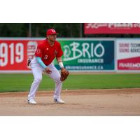 Winnipeg Goldeyes third baseman Ramón Bramasco