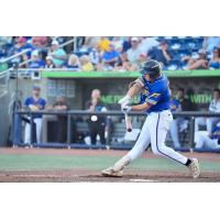 Pensacola Blue Wahoos at bat