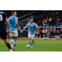 New York City FC midfielder Aiden O'Neill