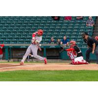 Ramón Bramasco at bat for the Winnipeg Goldeyes vs. the Fargo-Moorhead RedHawks