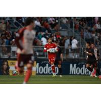 Detroit City FC's Carlos Herrera on game night